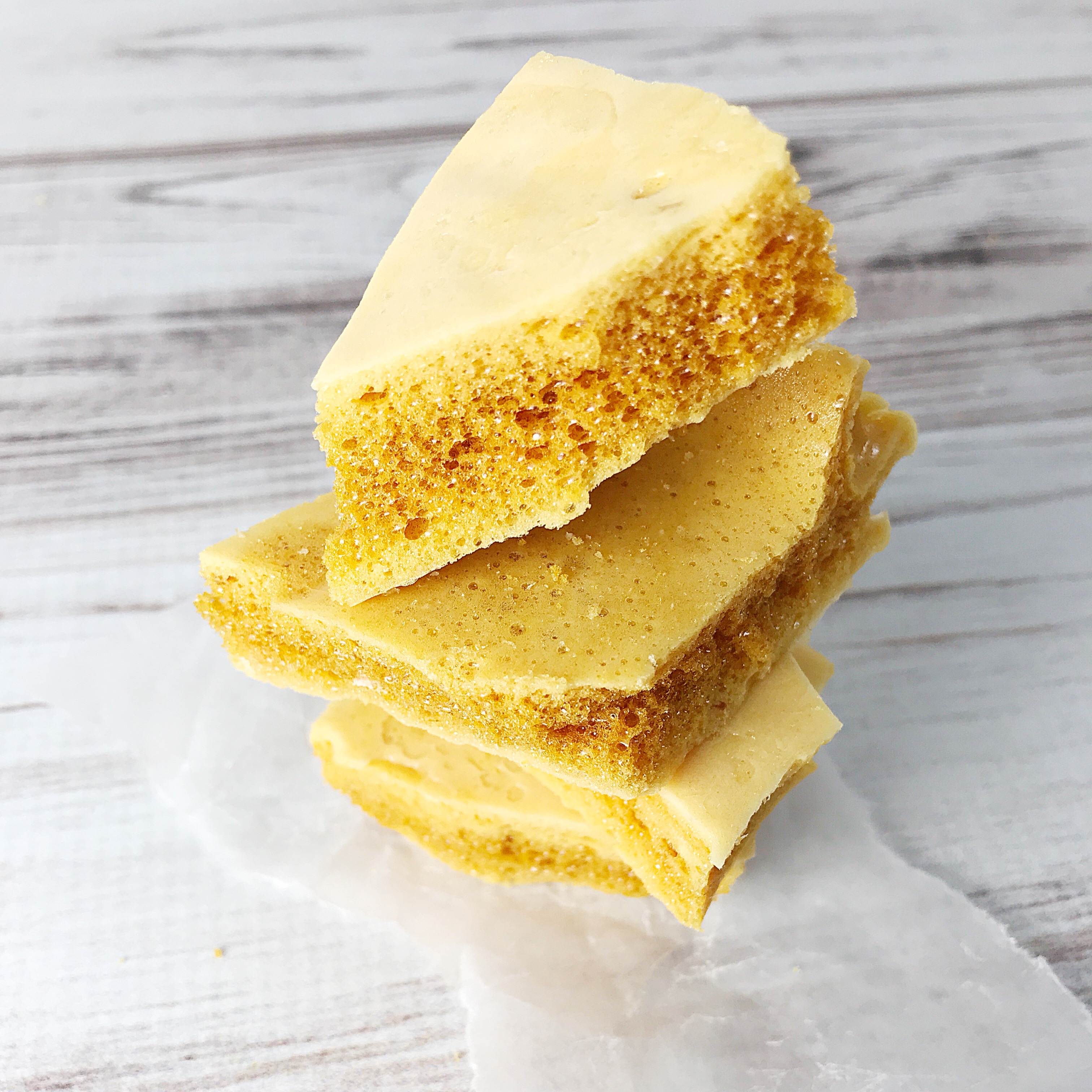 Homemade Honeycomb Candy